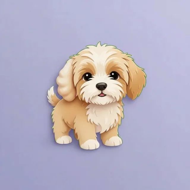 Swollen ear flap in dogs — illustration