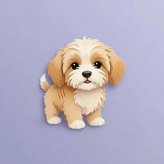 Scratch wounds in dogs — illustration