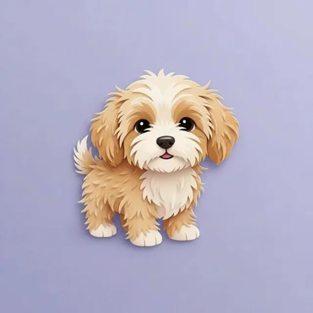 Dull coat despite eating well in dogs — illustration